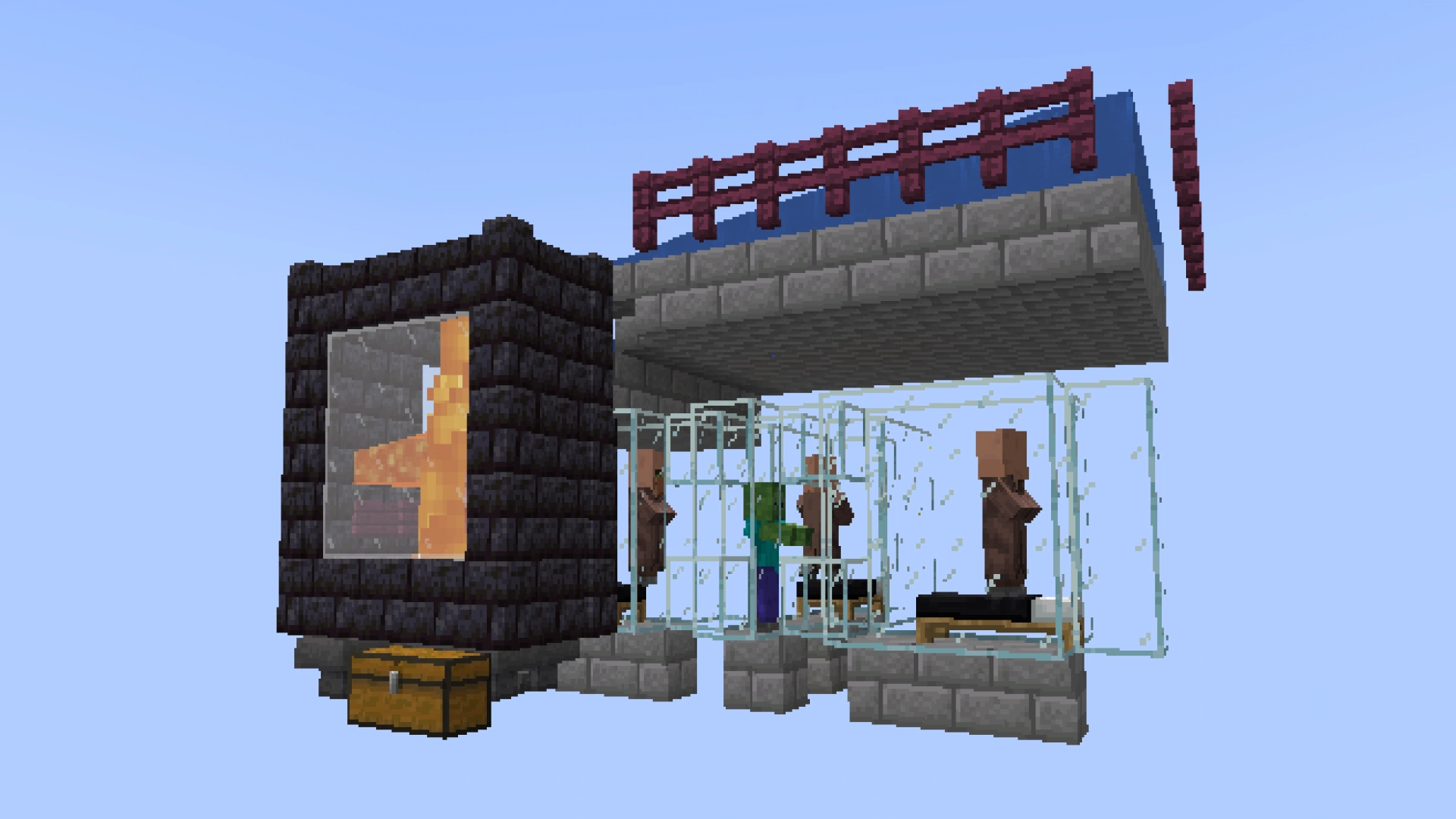 Basic Single Iron Farm with proper Bounds – key image